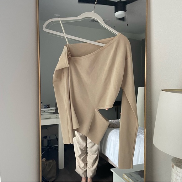 NWOT Cult Gaia Teri Knit Top - Picture 2 of 3